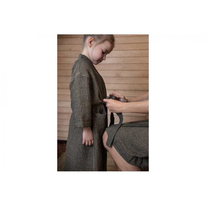 Accappatoio per bambini - RENTO KENNO S/M, marrone