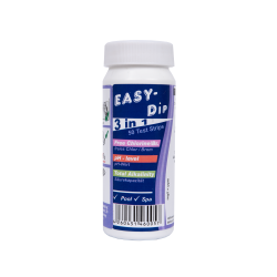 Strisce reattive per l'acqua Easy-Dip 3 in 1, test PH/CL/BR/Alcalinità  Strisce reattive per l'acqua Easy-Dip 3 in 1, test PH/CL/BR/Alcalinità