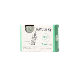 Sapone viso e corpo NATULA con pietra opoka e menta 100g 