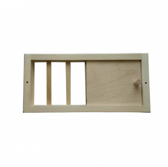 Griglia di ventilazione con serranda