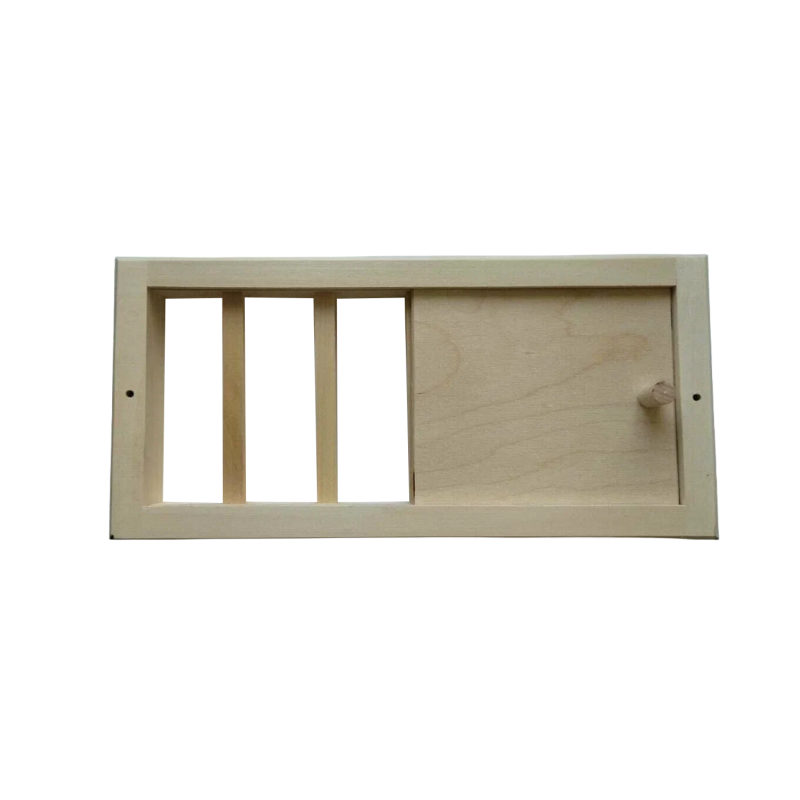 Griglia di ventilazione con serranda