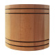 Ventilatore per sauna MM-S con valvola posteriore e finitura in legno curvato d/100mm