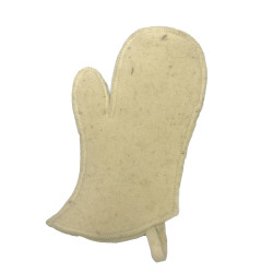 Guanto di lana per sauna 