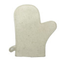 Guanto di lana per sauna, bianco - 0