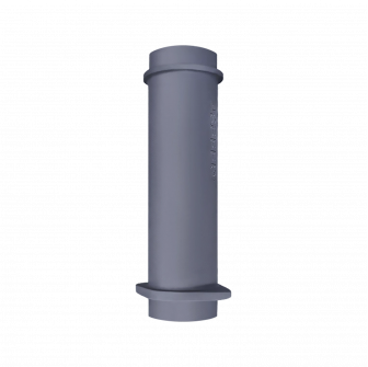 Tubo di scarico superiore in ghisa per stufe da sauna GEFEST , Ø130 mm, 500 mm