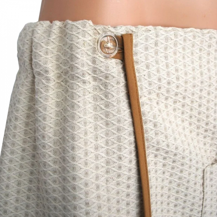 Grembiule da sauna da uomo - LINO