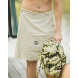 Grembiule da sauna per uomo 