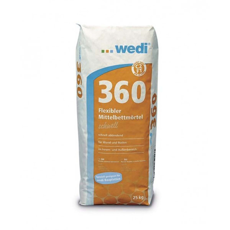 Colla elastica WEDI 360, 25kg