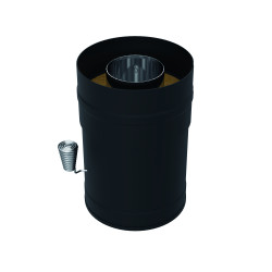 Serranda per camino HARVIA, nera, acciaio  Serranda per camino HARVIA, nera, acciaio