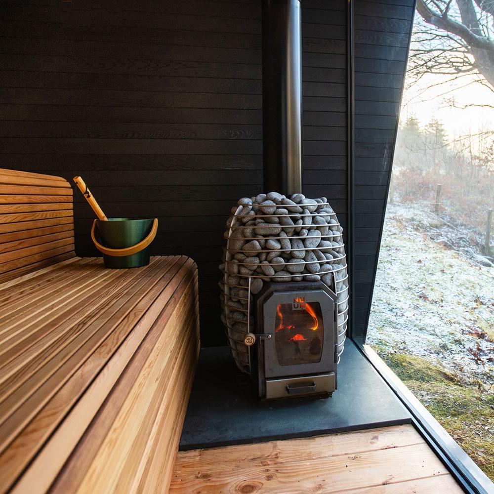 Stufa per sauna in legno