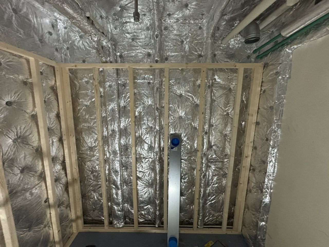 Isolamento della sauna
