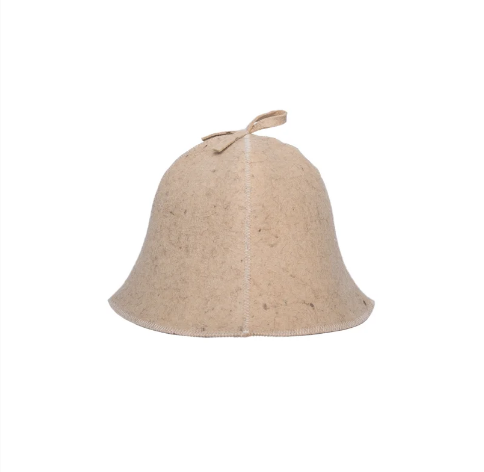 Cappello da sauna in lana