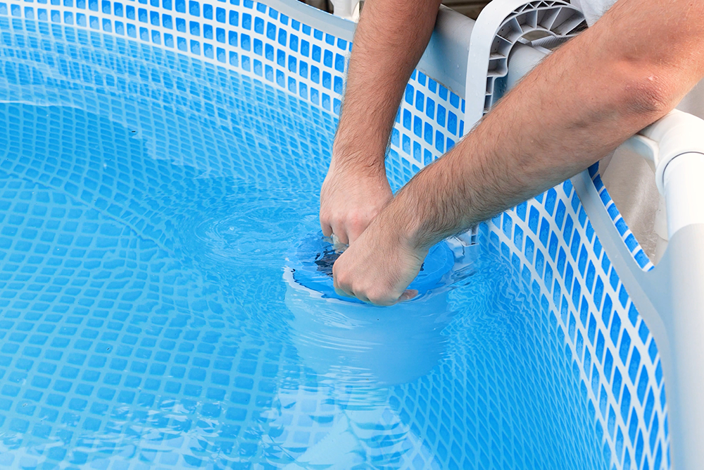 skimmer per piscina