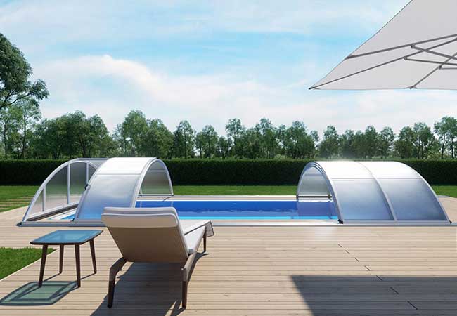 Riscalda la tua piscina all'aperto e goditi una nuotata prima ancora che inizi l'estate