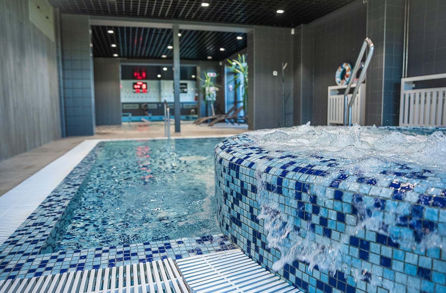 Installazione di una piscina SPA commerciale