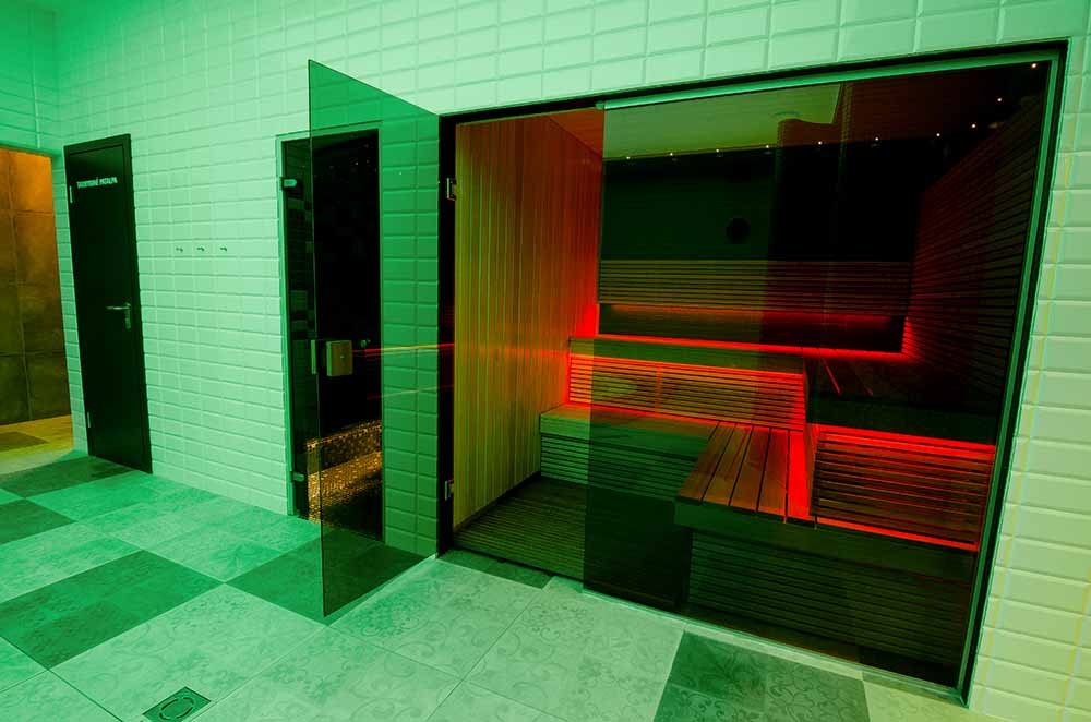SPA nel centro sportivo e benessere OXYGYM