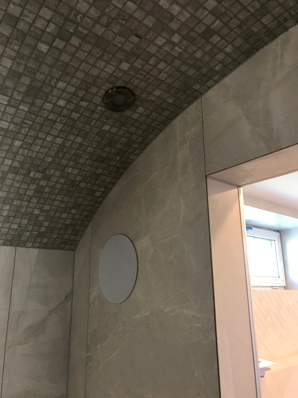Sauna a vapore - doccia
